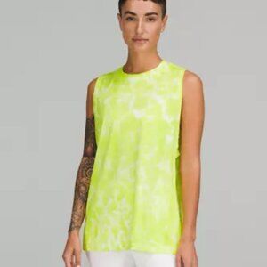 Lululemon All Yours Tank in a Highlight Yellow Tie Dye